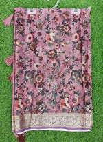 Load image into Gallery viewer, Beautiful Digital Print Viscose Crepe Saree