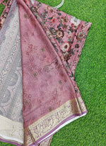 Load image into Gallery viewer, Beautiful Digital Print Viscose Crepe Saree
