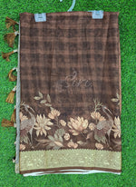 Load image into Gallery viewer, Beautiful Digital Print Viscose Crepe Saree