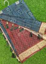 Load image into Gallery viewer, Beautiful Digital Print Viscose Crepe Saree