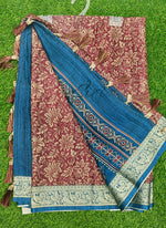 Load image into Gallery viewer, Beautiful Digital Print Viscose Crepe Saree