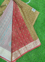 Load image into Gallery viewer, Beautiful Digital Print Viscose Crepe Saree