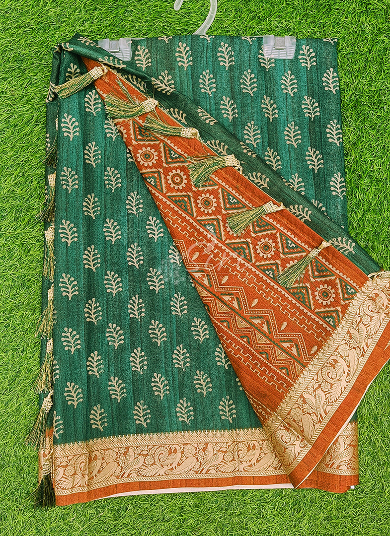 Beautiful Digital Print Viscose Crepe Saree