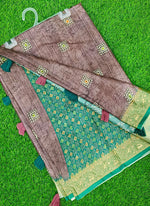 Load image into Gallery viewer, Beautiful Digital Print Viscose Crepe Saree