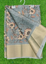 Load image into Gallery viewer, Beautiful Soft Crepe Organza Saree in Digital Print
