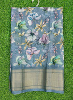 Load image into Gallery viewer, Lovely Soft Crepe Organza Saree in Digital Print