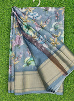 Load image into Gallery viewer, Lovely Soft Crepe Organza Saree in Digital Print