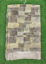 Load image into Gallery viewer, Lovely Moss Georgette Saree in Satin Borders