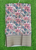 Load image into Gallery viewer, Lovely Digital Print Moss Georgette Saree