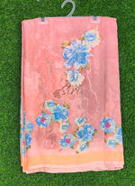 Load image into Gallery viewer, Latest Beautiful Digital Print Georgette Saree