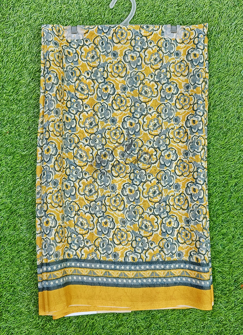 Latest Digital Print Crepe Georgette Saree