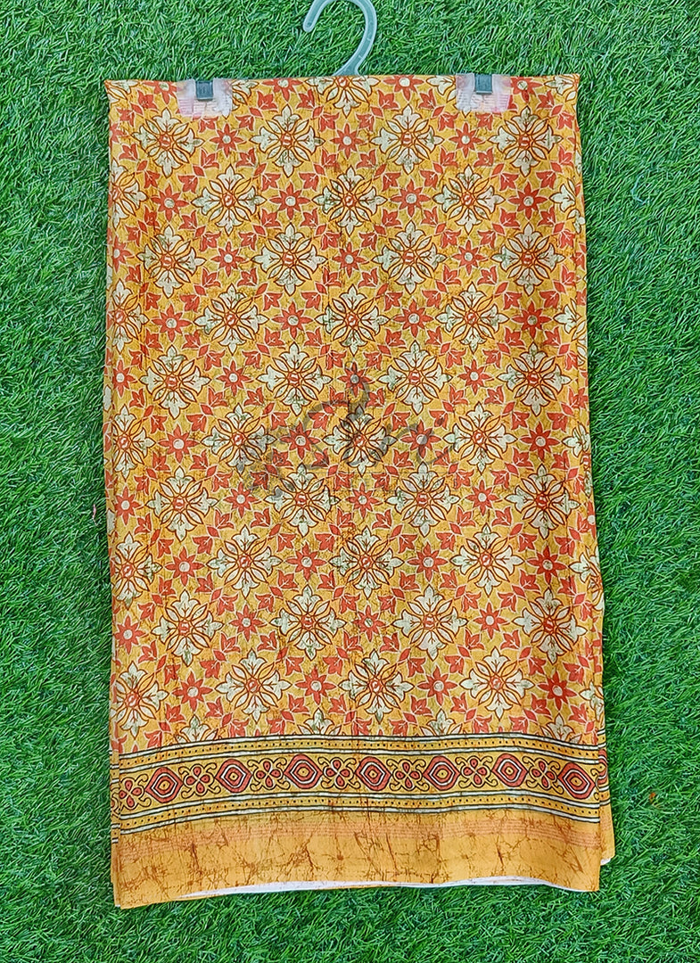 Latest Digital Print Crepe Georgette Saree