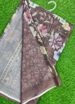 Load image into Gallery viewer, Latest Digital Print Shimmer Georgette Saree