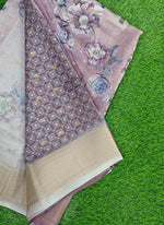 Load image into Gallery viewer, Lovely Digital Print Moss Georgette Saree