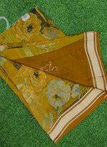 Load image into Gallery viewer, Beautiful Printed Moss Georgette Saree with Blouse