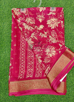 Load image into Gallery viewer, Lovely Printed Georgette Saree