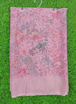 Load image into Gallery viewer, Lovely Pastel Shade Georgette Saree in Foil Print