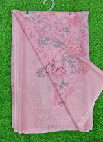 Load image into Gallery viewer, Lovely Pastel Shade Georgette Saree in Foil Print