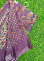 Load image into Gallery viewer, Lovely Georgette Saree in Self Shimmer Stripes