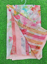 Load image into Gallery viewer, Latest Digital Print Crepe Georgette Saree