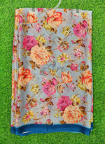 Load image into Gallery viewer, Latest Digital Print Crepe Georgette Saree