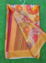 Load image into Gallery viewer, Latest Digital Print Crepe Georgette Saree