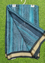 Load image into Gallery viewer, Lovely Soft Moss Georgette Saree