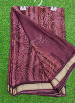 Load image into Gallery viewer, Lovely Soft Moss Georgette Saree