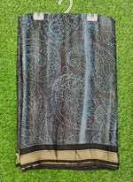 Load image into Gallery viewer, Lovely Soft Moss Georgette Saree