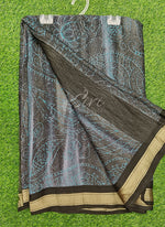 Load image into Gallery viewer, Lovely Soft Moss Georgette Saree