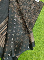 Load image into Gallery viewer, Lovely Soft Moss Georgette Saree