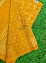 Load image into Gallery viewer, Lovely Soft Moss Georgette Saree