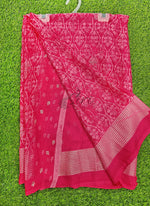 Load image into Gallery viewer, Lovely Soft Moss Georgette Saree