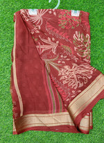 Load image into Gallery viewer, Lovely Printed Georgette Saree