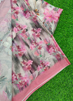 Load image into Gallery viewer, Latest Digital Print Crepe Georgette Saree