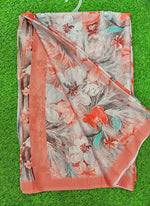 Load image into Gallery viewer, Latest Digital Print Crepe Georgette Saree
