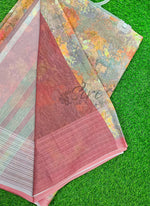 Load image into Gallery viewer, Lovely Digital Print Georgette Saree