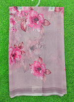 Load image into Gallery viewer, Siri Collections Beautiful Digital Print Floral Georgette Saree