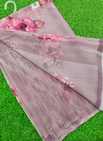 Load image into Gallery viewer, Siri Collections Beautiful Digital Print Floral Georgette Saree
