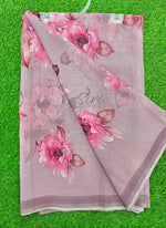 Load image into Gallery viewer, Siri Collections Beautiful Digital Print Floral Georgette Saree