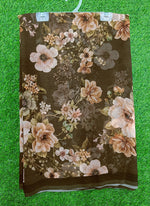 Load image into Gallery viewer, Siri Collections Beautiful Digital Print Floral Georgette Saree