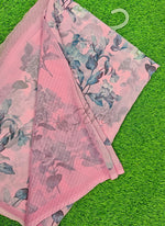 Load image into Gallery viewer, Siri Collections Beautiful Digital Print Floral Georgette Saree
