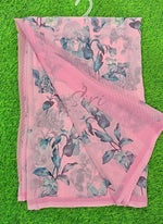 Load image into Gallery viewer, Siri Collections Beautiful Digital Print Floral Georgette Saree
