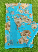 Load image into Gallery viewer, Lovely Digital Print Georgette Saree