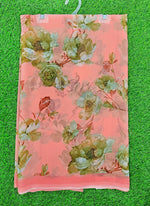 Load image into Gallery viewer, Siri Collections Beautiful Digital Print Floral Georgette Saree