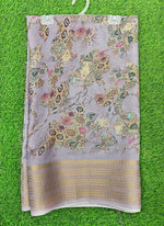 Load image into Gallery viewer, Lovely Digital Print Moss Georgette Saree