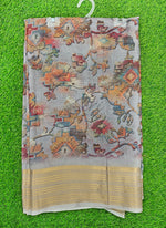 Load image into Gallery viewer, Lovely Digital Print Moss Georgette Saree