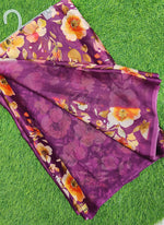 Load image into Gallery viewer, Latest Digital Print Crepe Georgette Saree
