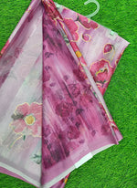 Load image into Gallery viewer, Latest Digital Print Crepe Georgette Saree