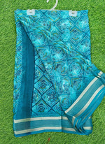 Load image into Gallery viewer, Lovely Printed Moss Georgette Saree